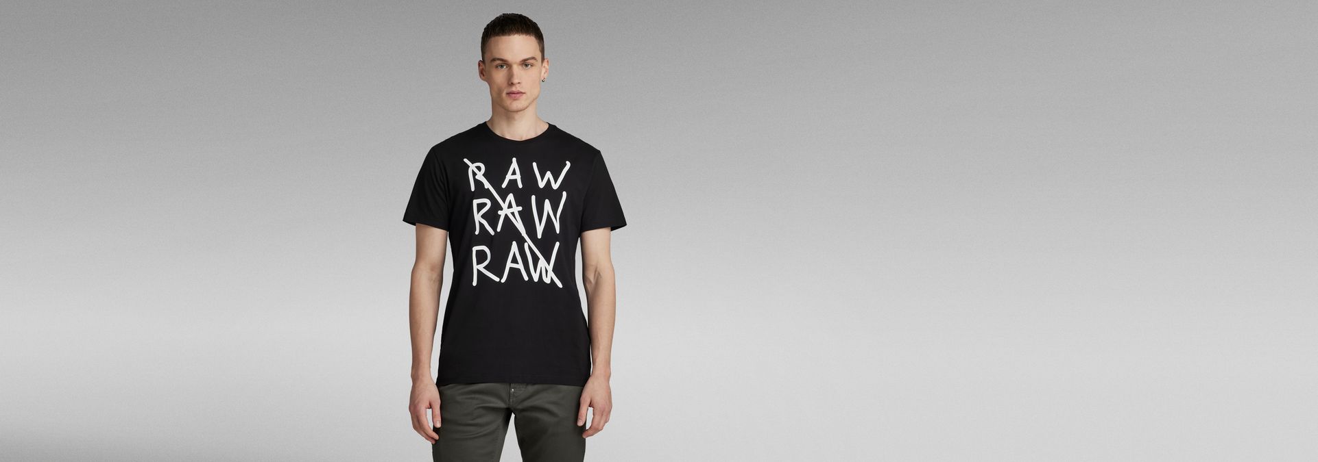 US RAW RAW® RAW RAW | | T-Shirt Black G-Star