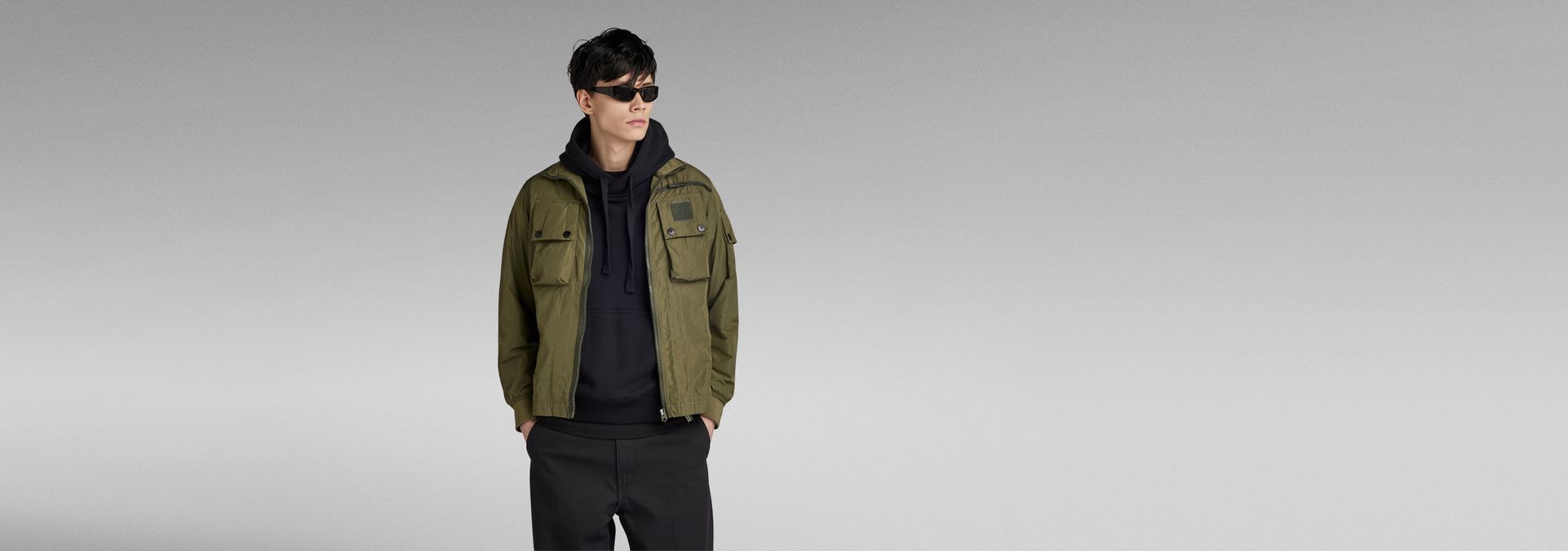 Photographer Field Overshirt | Green | G-Star RAW® TH