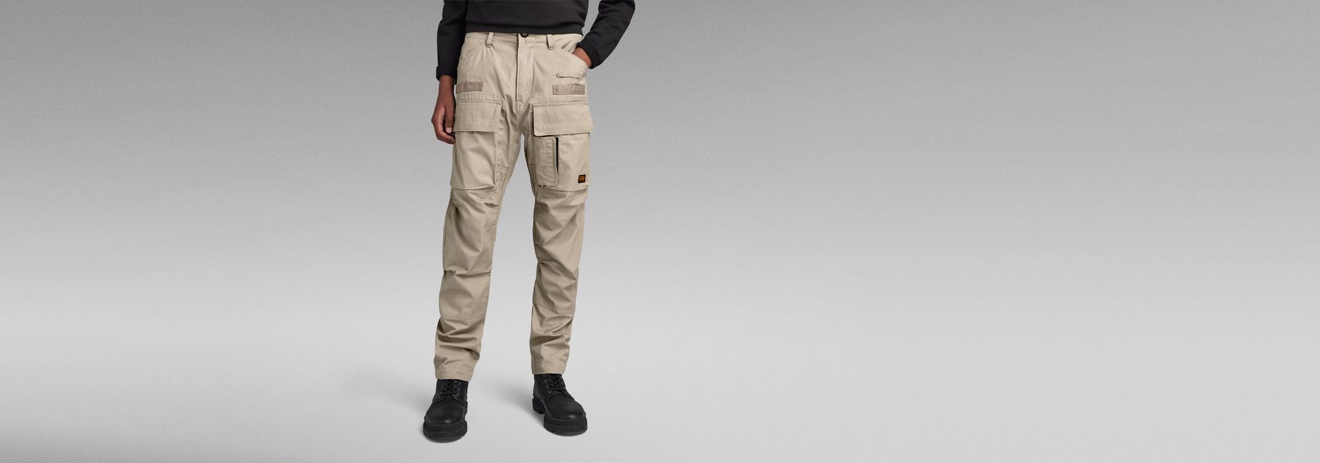 3D Regular Tapered Cargo Pants | Black | G-Star RAW® US