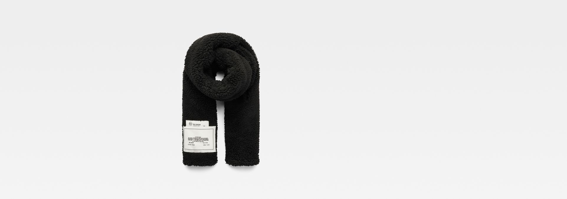 RAW Teddy Scarf | ブラック | G-Star RAW® JP