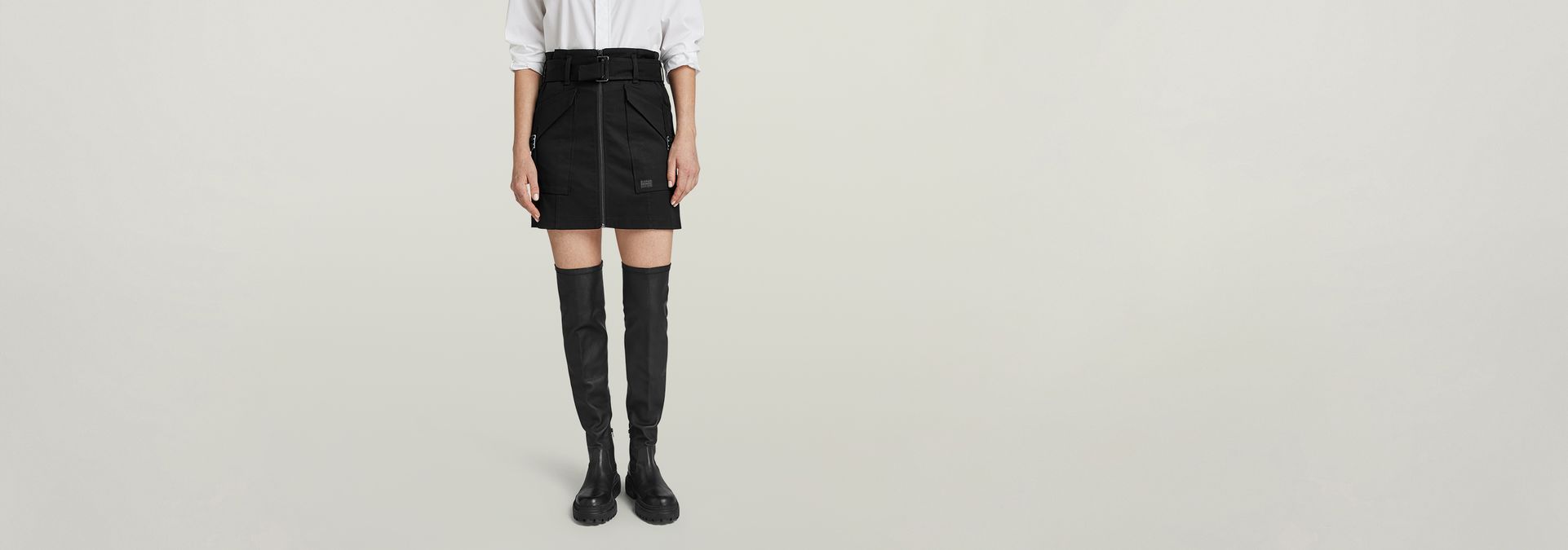 Mini Cargo Skirt | ブラック | G-Star RAW® JP