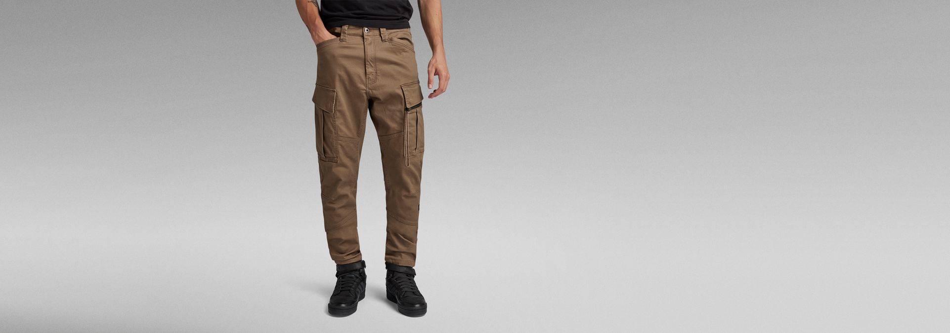 Zip Pocket 3D Skinny Cargo Pants 2.0 | Black | G-Star RAW® US