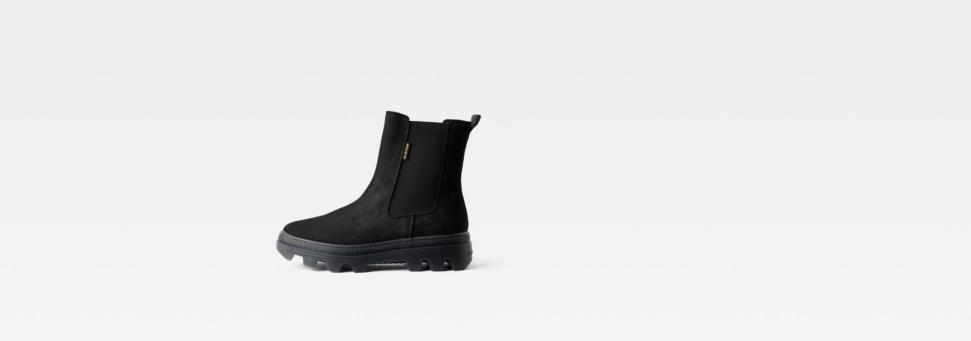 Noxer Chelsea Nubuck Boots | ブラック | G-Star RAW® JP