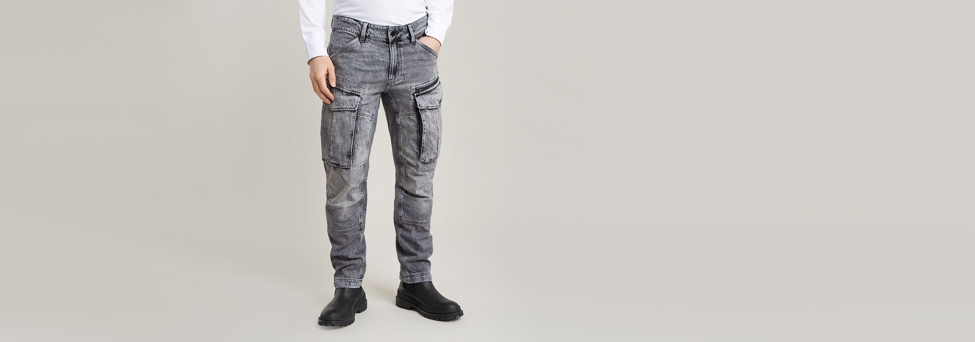 Rovic Zip 3D Regular Tapered Denim Pants | G-Star RAW® US