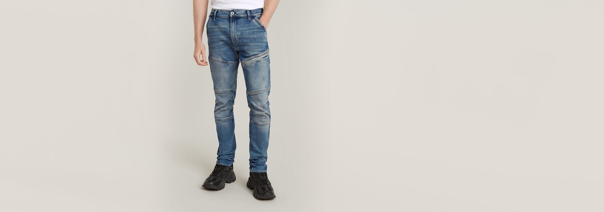 値下げ】【新品タグ付】G-STAR RAW Rackam 3D Skinny - デニム/ジーンズ