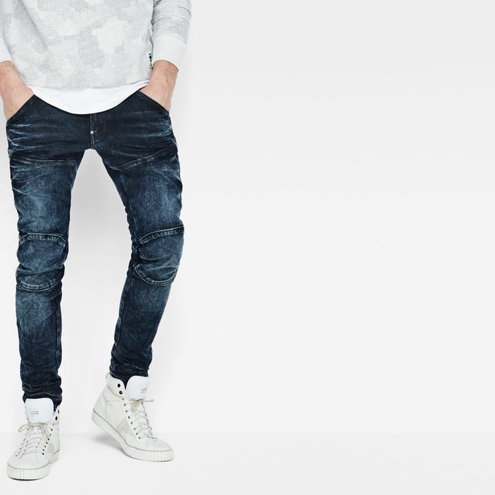 5620 G-Star Elwood 3D Super Slim Jeans | ダークブルー | G-STAR® JP