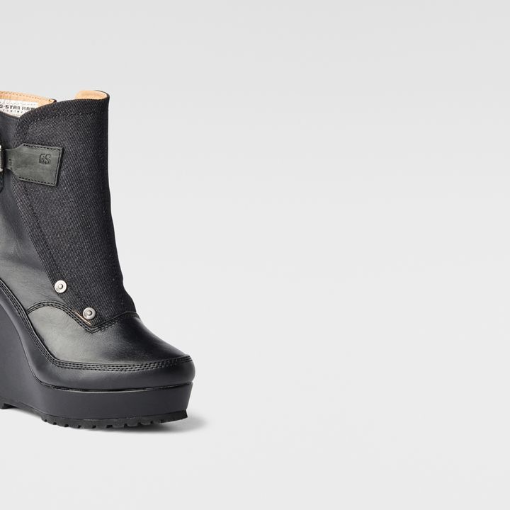 Romero Ankle Tab Boot Black G STAR AU