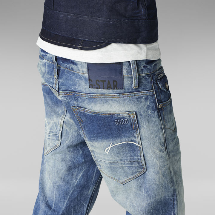 Morris Low Waist Straight Jeans