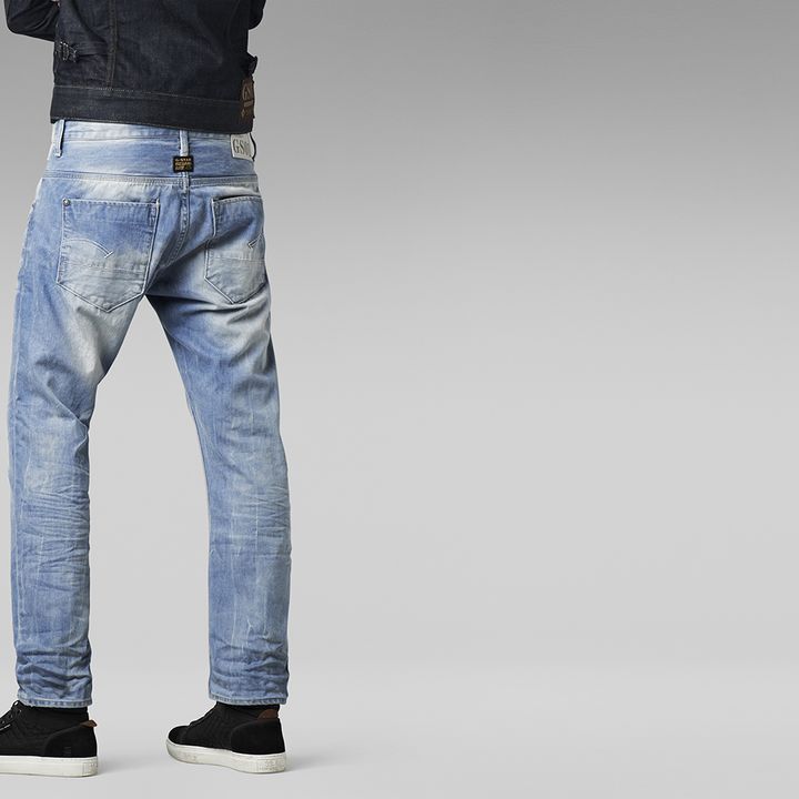 3301 Low Tapered Jeans Light blue G STAR SG