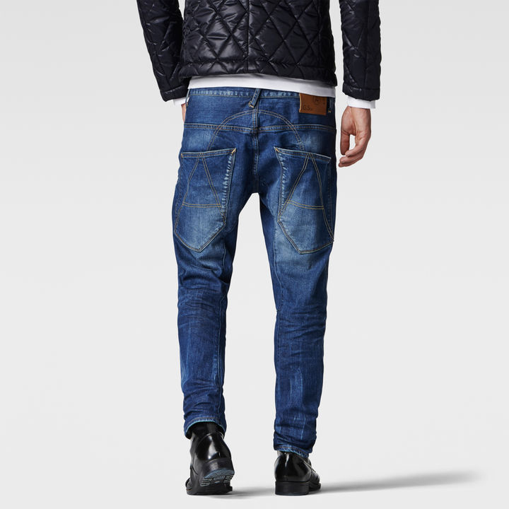 G star raw a crotch tapered jeans sale