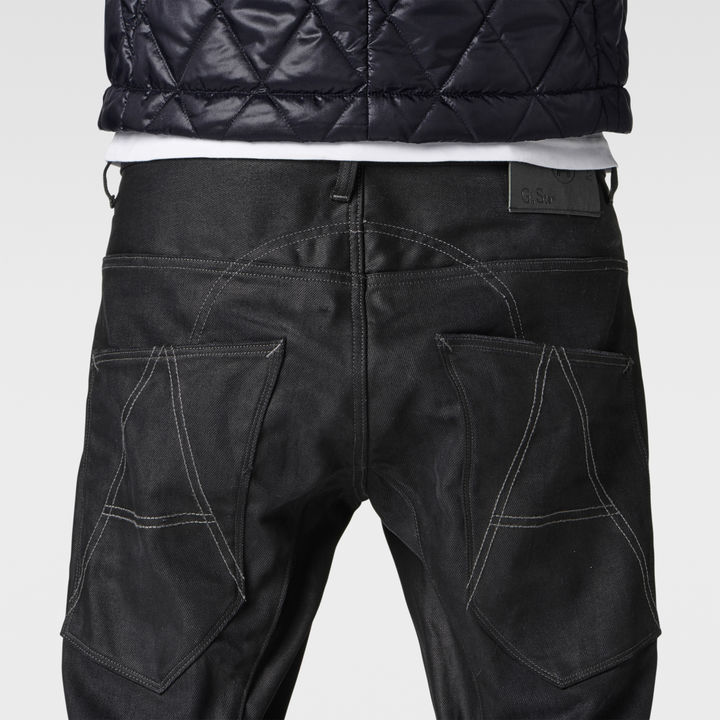 G star raw a crotch tapered jeans discount