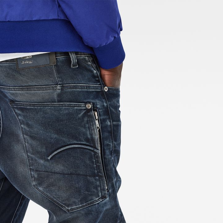 Type C Back Zip 3D Super Slim Jeans | ダークブルー | G-STAR® JP