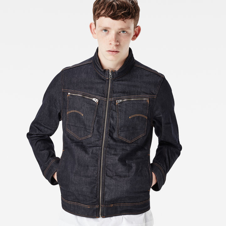 Arc Zip Deconstructed 3D Slim Jacket | Dark blue | G-STAR® EE