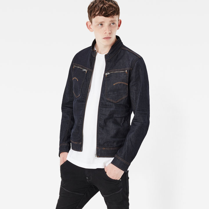 Arc Zip Deconstructed 3D Slim Jacket