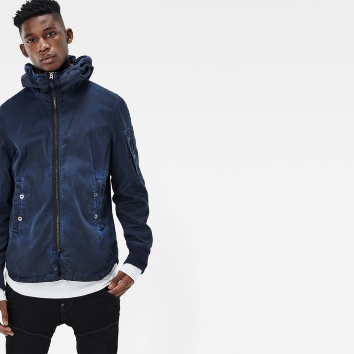 G star batt hooded overshirt cheap
