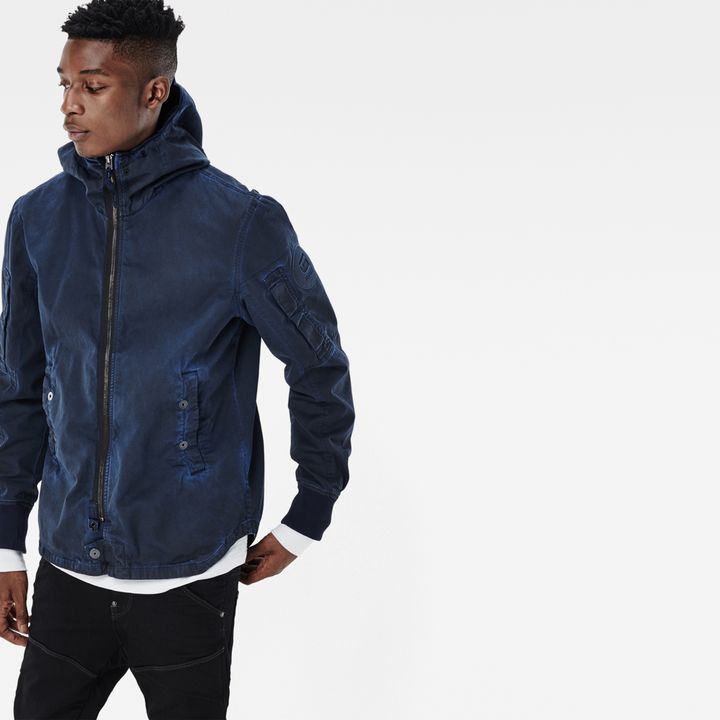 G star batt hooded overshirt deals