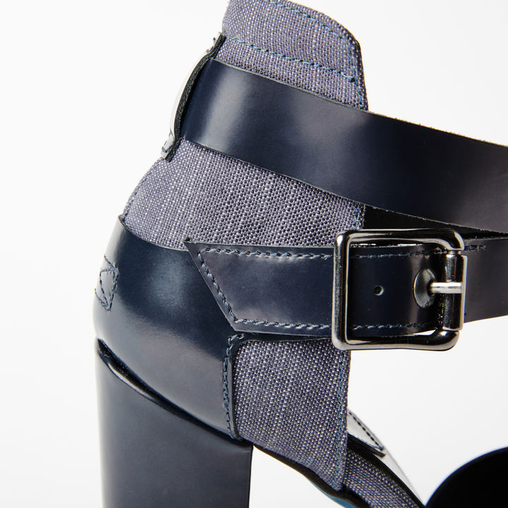 Revend Heel Sandal | Dark blue | G-STAR® US