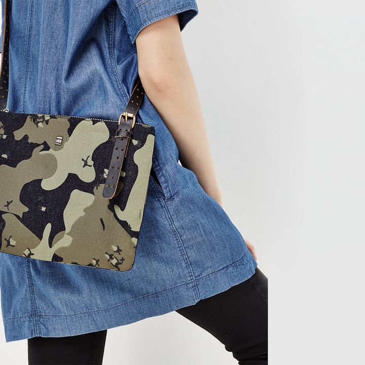 Zeelus Shoulder Bag Medium blue G STAR AU