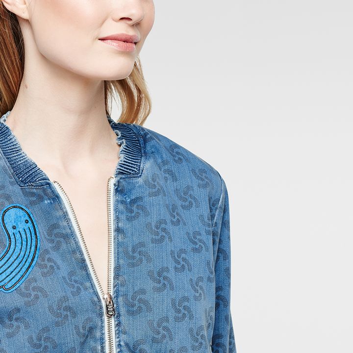 G star raw blue jacket store