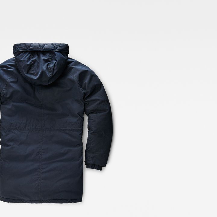 Expedic Hooded Cotton Parka Dark blue G STAR ZA