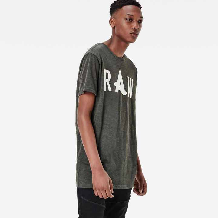 Afrojack Solid Long T shirt