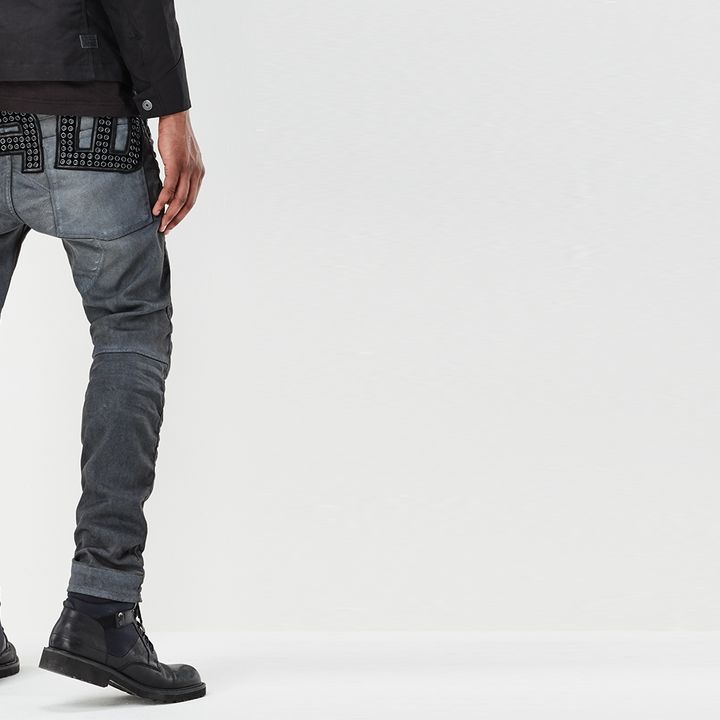 5620 3D Slim Studs Jeans | Grey | G-STAR® US