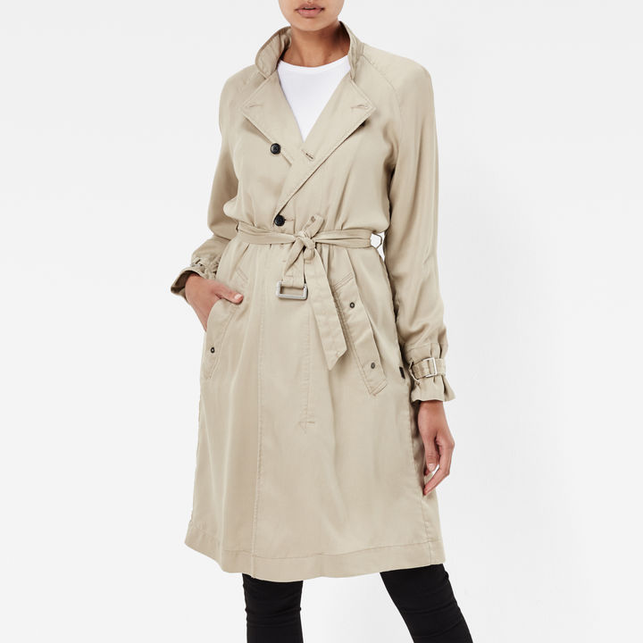 Minor Loose Trench Beige G STAR BE