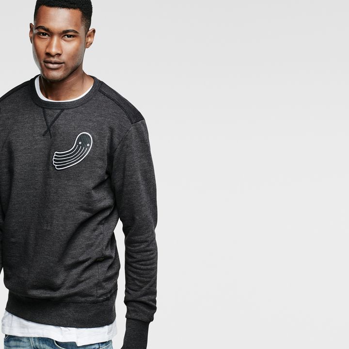 RAW for the Oceans Occotis Sweatshirt Grey G STAR GB