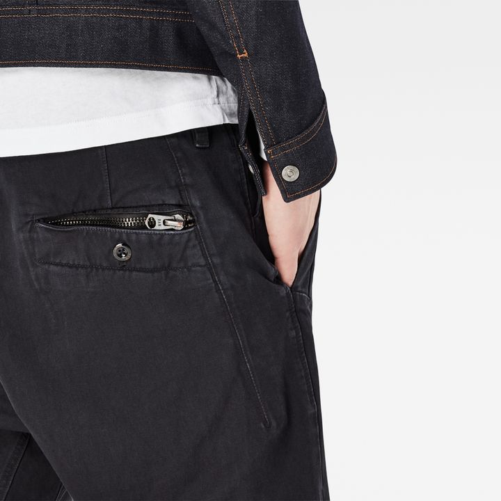 Bronson Zip Tapered Cuffed Pants | Grey | G-STAR® US