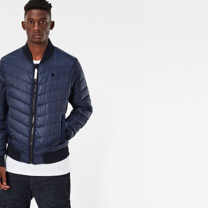 Meefic Bomber Overshirt Dark blue G STAR CA