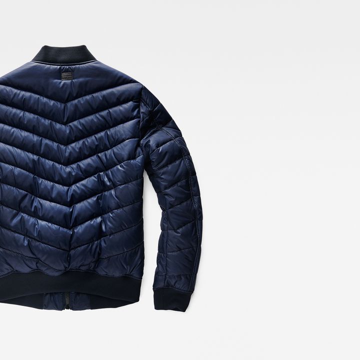 Meefic Bomber Overshirt Dark blue G STAR CA