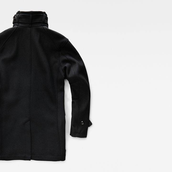 Garber Wool Trench | ブラック | G-STAR® JP