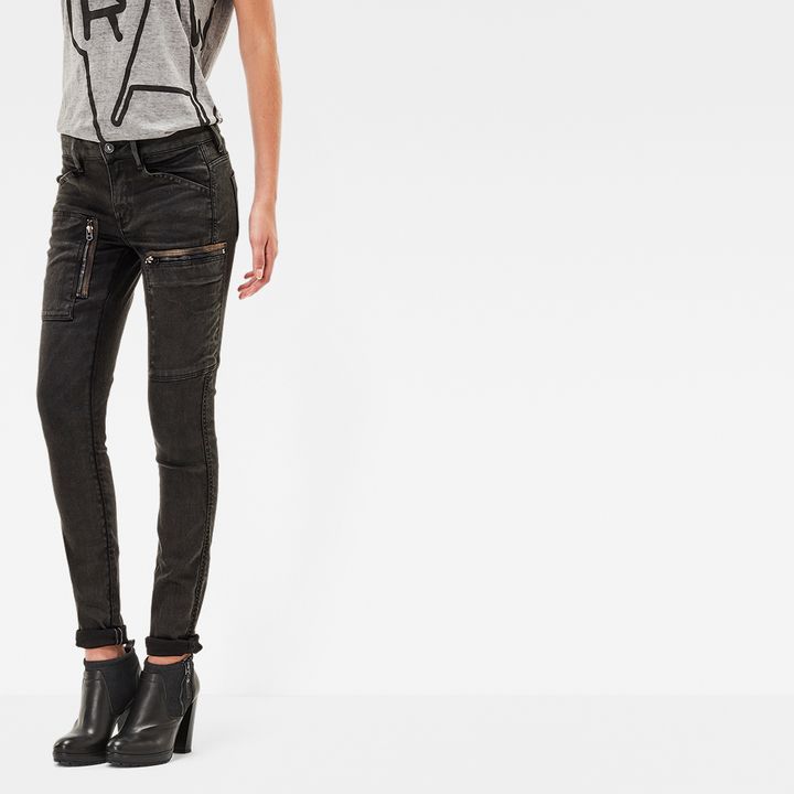 Powel Mid Waist Skinny Jeans