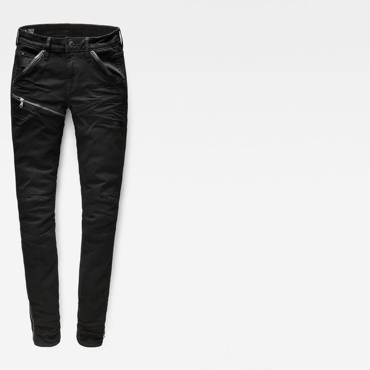5620 G-Star Elwood Rinsed Mid Waist Skinny Jeans