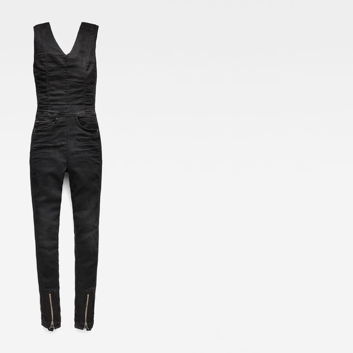 Jumpsuit with skirt grip clearance