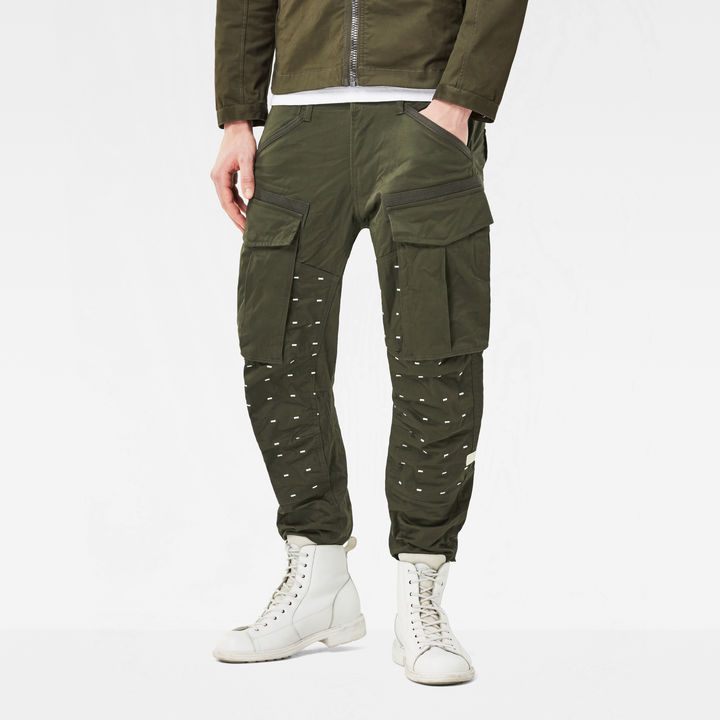 G star raw rovic tapered trousers green store