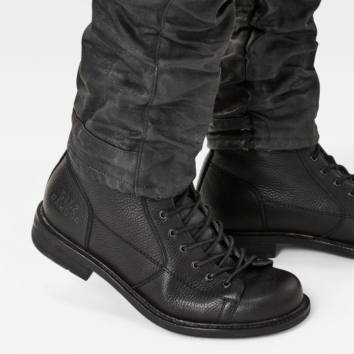 5620 G-Star Elwood Staq 3D Tapered Jeans | Black | G-STAR® US