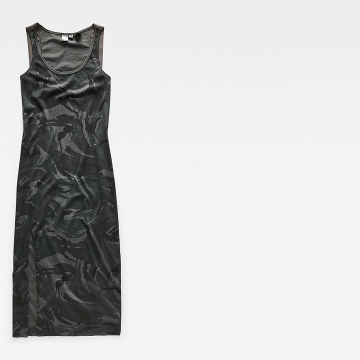 Lyker Tank Top Dress | Grey | G-STAR® GB
