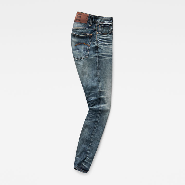 3301 Red Listing Tapered Jeans