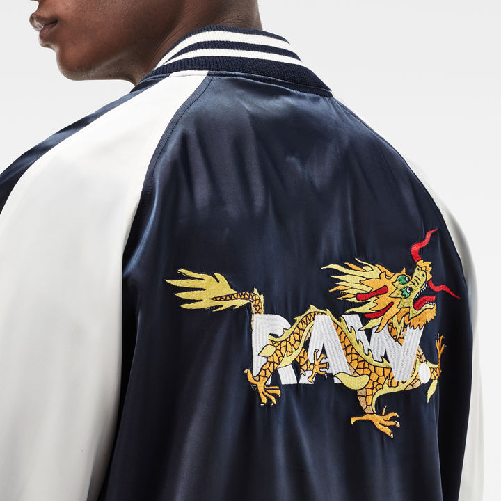 Batt Tour Bomber | Dark blue | G-STAR® GB