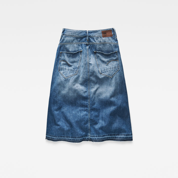 G-star arc denim a-line midi skirt new arrivals