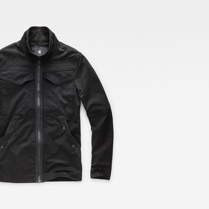 Deline Overshirt Black G STAR SA