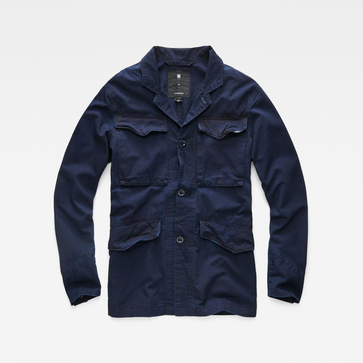 Vodan Worker Overshirt Dark blue G STAR CA