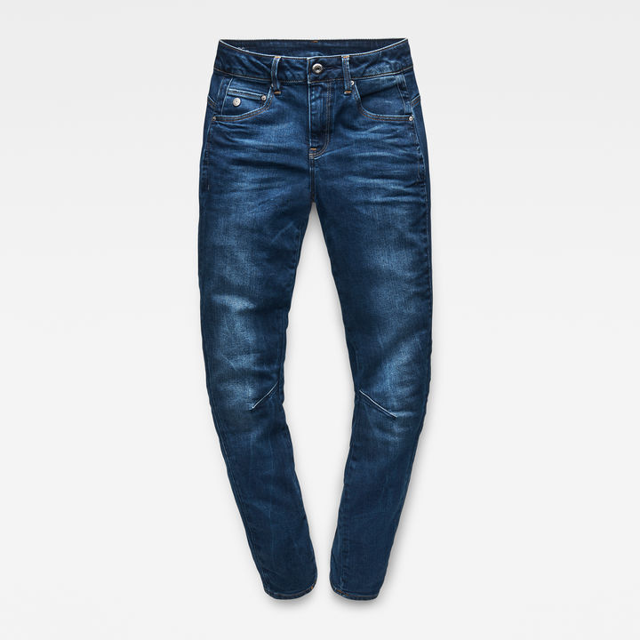 Arc 3D Mid Waist Skinny Jeans | Medium blue | G-STAR® US