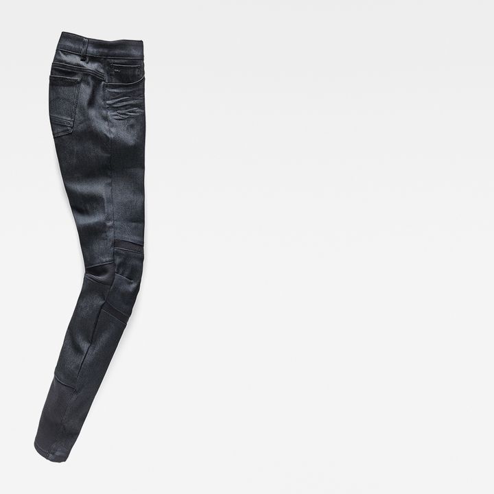 Motac Deconstructed 3D Mid Waist Skinny Jeans