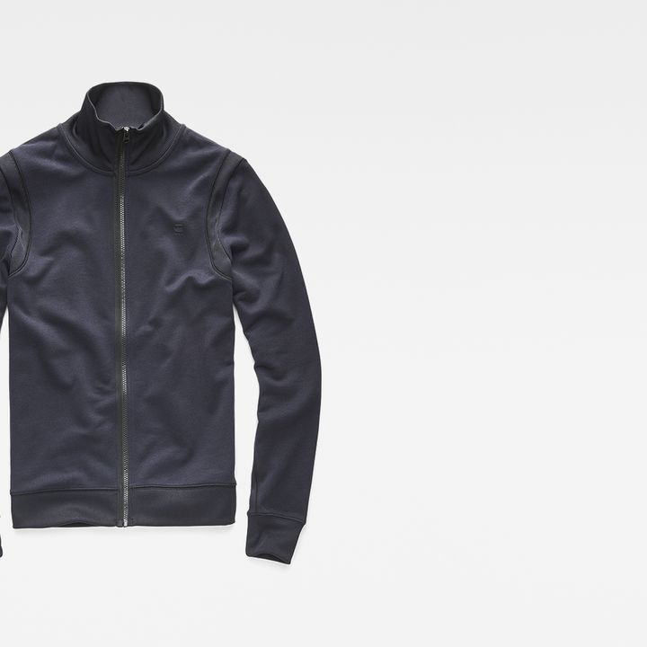Motac 1 Tracktop Sweater Dark blue G STAR NL