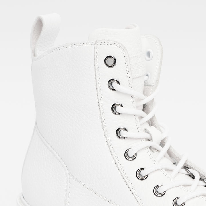 G star roofer boots white clearance