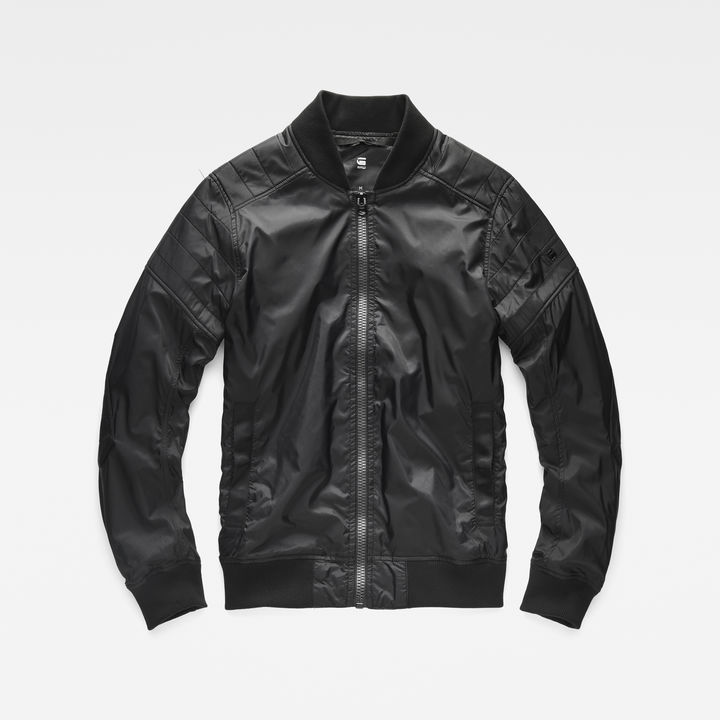 Meefic Suzaki Bomber Overshirt Black G STAR BE