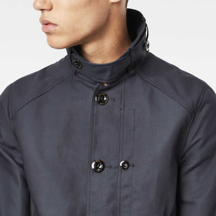 Garber Trench Dark blue G STAR CA
