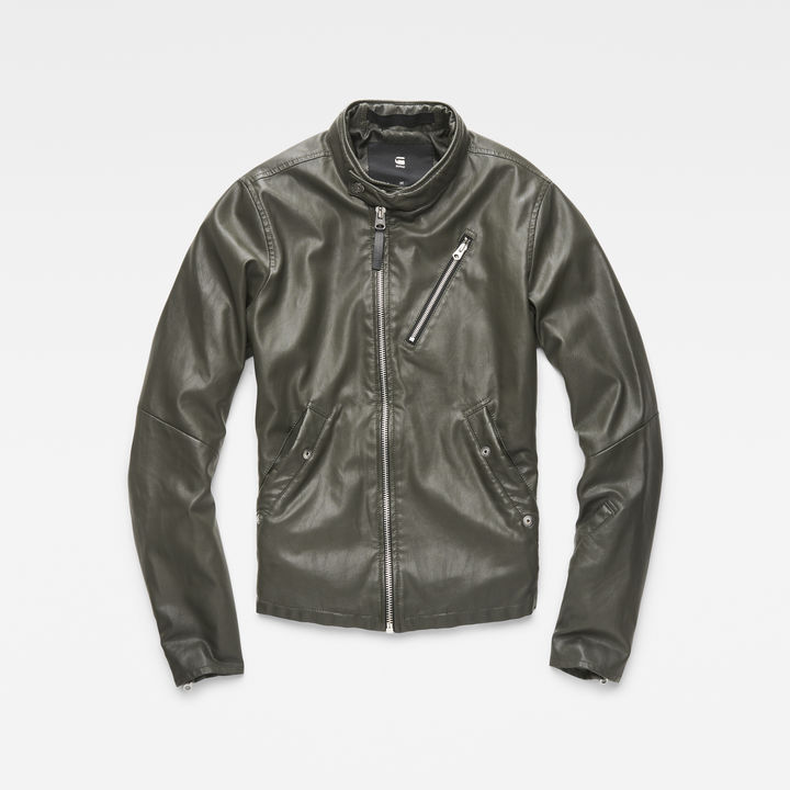 G star empral 3d leather jacket hot sale